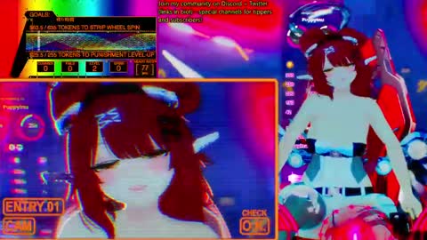 Snapshot of puppyinu chatting on April 2026 02:15:02 AM Inuyama Wanko online show from April 2026 02:15:02 AM