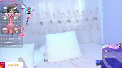 Snapshot of purplelilith3 chatting on February 2025 07:36:01 PM Purple Lilith online show from February 2025 07:36:01 PM