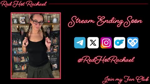 Red Hot Rachael online show from February 2025 10:15:02 PM