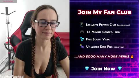 Red Hot Rachael online show from November 2025 04:51:01 PM