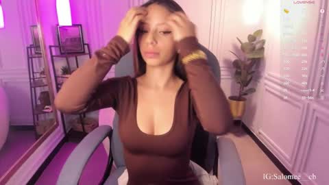 Snapshot of salome__evans chatting on October 2025 01:22:01 PM salome__evans online show from October 2025 01:22:01 PM
