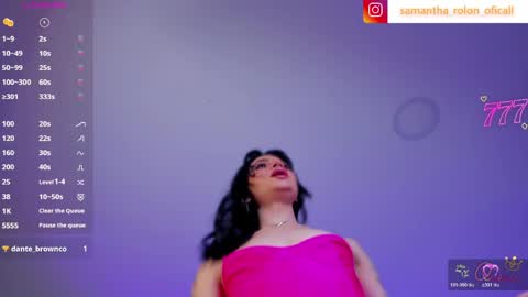 Snapshot of samantha_rolon chatting on May 2026 02:40:02 AM Samatha online show from May 2026 02:40:02 AM