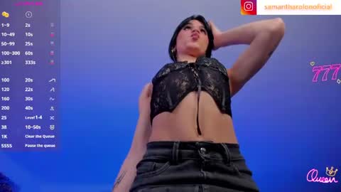 Snapshot of samantha_rolon chatting on June 2026 03:15:02 AM Samatha online show from June 2026 03:15:02 AM