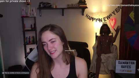Snapshot of samanthahayesxoxo chatting on January 2025 12:51:02 AM The Real Samantha Hayes haha online show from January 2025 12:51:02 AM