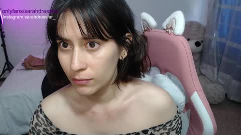 Snapshot of sarahdressler chatting on January 2025 06:34:02 PM sarahdressler online show from January 2025 06:34:02 PM