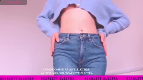 SCARLETT ELECTRA  -  online show from January 2026 02:08:01 PM