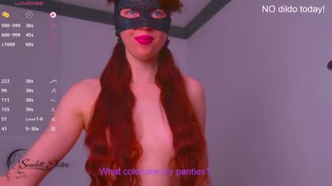 SCARLETT ELECTRA  -  online show from June 2026 12:55:01 PM