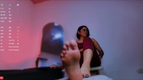 Snapshot of scarlettredsins chatting on February 2026 06:15:01 PM Danna online show from February 2026 06:15:01 PM