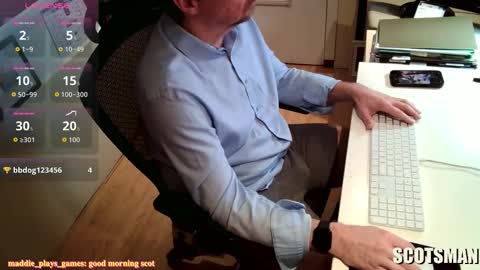 Snapshot of scotsmanx chatting on March 2026 01:17:01 PM scotsmanx online show from March 2026 01:17:01 PM