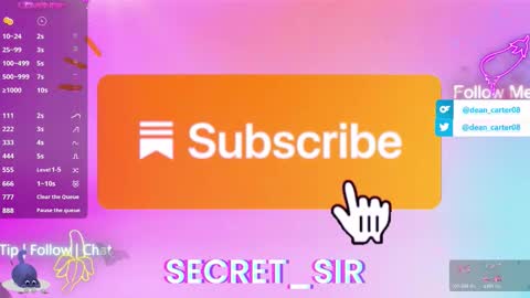 Dean Carter online show from March 2026 10:57:02 PM