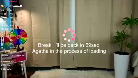 Snapshot of sexy_xs chatting on June 2026 10:15:01 AM Agatha online show from June 2026 10:15:01 AM