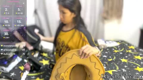 Snapshot of skye16484 chatting on October 2025 12:57:02 PM Skye and Ace online show from October 2025 12:57:02 PM