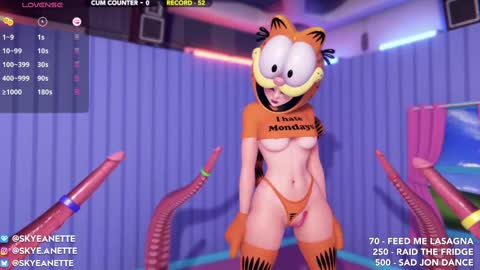 SkyeAnette online show from February 2025 02:15:01 AM