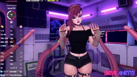 SkyeAnette online show from April 2026 01:11:01 AM