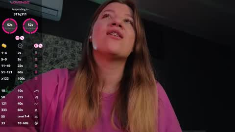 Snapshot of sofia__fairy chatting on October 2025 09:54:01 AM Sofia Lush is active PVT is open Welcome to the world of pleasure online show from October 2025 09:54:01 AM