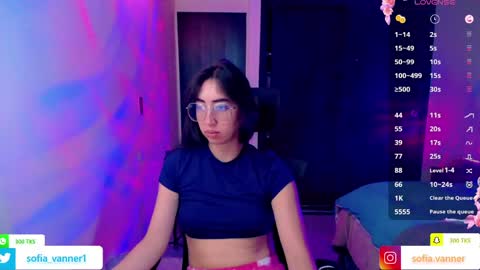 Snapshot of sofia_vanner chatting on April 2026 01:25:01 AM SOFIA online show from April 2026 01:25:01 AM