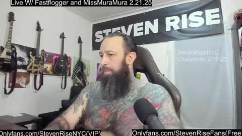 StevenRiseNYC online show from February 2025 10:25:01 PM