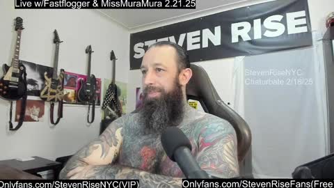 StevenRiseNYC online show from February 2025 11:08:02 PM