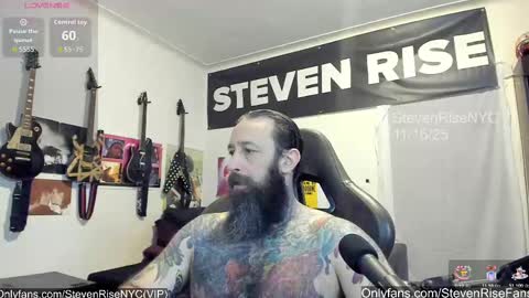StevenRiseNYC online show from November 2025 10:59:02 PM