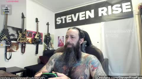StevenRiseNYC online show from April 2026 03:50:01 PM