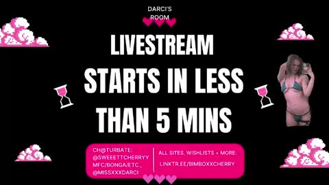 Cherry B  online show from April 2026 07:00:01 AM