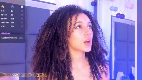 Snapshot of sweetcurly1 chatting on December 2024 04:50:01 PM M I A online show from December 2024 04:50:01 PM