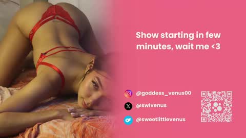 Venus online show from April 2026 09:09:01 PM