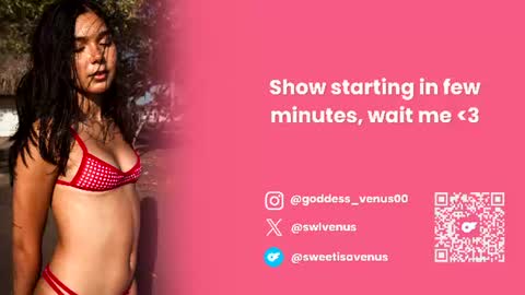 Snapshot of sweetlittlevenus chatting on June 2026 08:07:01 PM Venus online show from June 2026 08:07:01 PM
