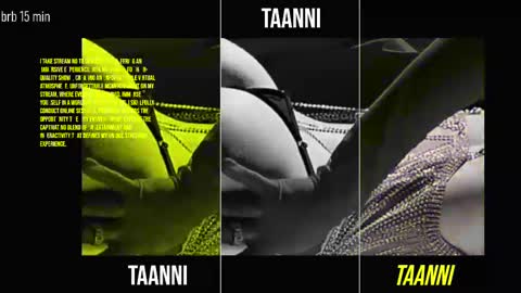 Snapshot of taanni_bc chatting on February 2025 11:34:02 AM TAANNI online show from February 2025 11:34:02 AM