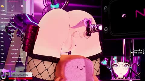 Snapshot of tadakonyanko chatting on January 2025 05:19:02 AM Tadako Nyanko online show from January 2025 05:19:02 AM