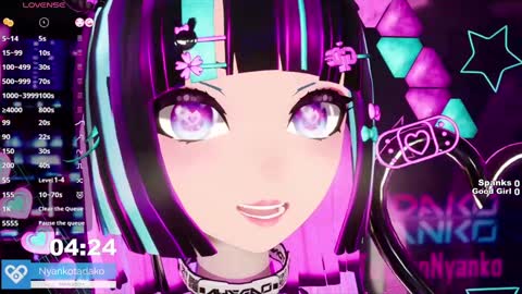 Snapshot of tadakonyanko chatting on January 2025 05:30:01 AM Tadako Nyanko online show from January 2025 05:30:01 AM