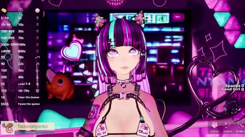 Snapshot of tadakonyanko chatting on January 2025 02:58:02 AM Tadako Nyanko online show from January 2025 02:58:02 AM