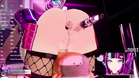 Snapshot of tadakonyanko chatting on March 2025 02:26:02 AM Tadako Nyanko online show from March 2025 02:26:02 AM