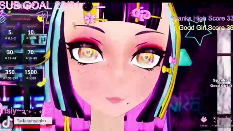 Snapshot of tadakonyanko chatting on November 2025 04:33:02 AM Tadako Nyanko online show from November 2025 04:33:02 AM