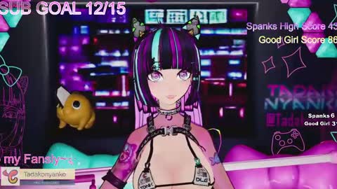 Snapshot of tadakonyanko chatting on April 2026 01:58:02 AM Tadako Nyanko online show from April 2026 01:58:02 AM