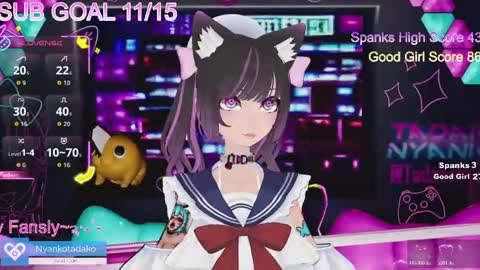 Snapshot of tadakonyanko chatting on May 2026 01:33:01 AM Tadako Nyanko online show from May 2026 01:33:01 AM