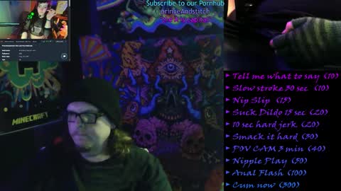 Snapshot of theassaultd chatting on December 2025 10:13:01 AM PrincetonsShadow online show from December 2025 10:13:01 AM