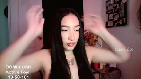 Snapshot of thiara_dor chatting on September 2025 02:22:02 AM Thiara  Next Stream 0211 get my social media 3 online show from September 2025 02:22:02 AM