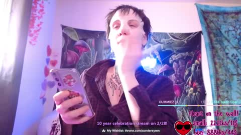 Snapshot of tricky_nymph chatting on February 2026 06:16:01 PM Cassie online show from February 2026 06:16:01 PM