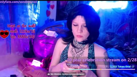 Snapshot of tricky_nymph chatting on February 2026 02:10:01 AM Cassie online show from February 2026 02:10:01 AM