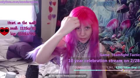 Snapshot of tricky_nymph chatting on February 2026 07:36:01 PM Cassie online show from February 2026 07:36:01 PM