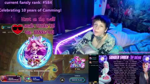 Snapshot of tricky_nymph chatting on March 2026 04:40:01 AM Cassie online show from March 2026 04:40:01 AM
