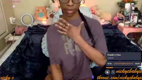 Snapshot of viiickyyy chatting on October 2025 05:03:02 PM Vicky C Vicky V - Vicky C Baby Baby Vee - Schoolgurl V - V the Qween of Edging - Miss Vicky if U Nasty online show from October 2025 05:03:02 PM