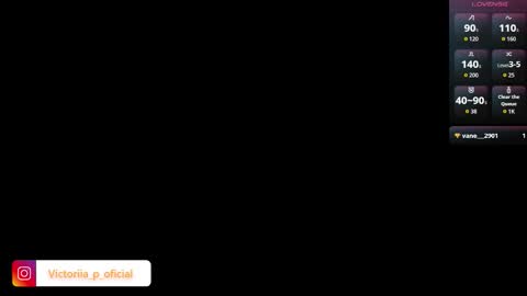 Victoria online show from March 2026 09:03:02 PM