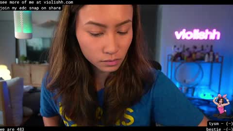 follow me on twitter violishh and ig violishh  online show from April 2026 09:35:01 PM