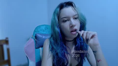 Snapshot of wandadoll chatting on June 2026 12:18:01 PM Wanda online show from June 2026 12:18:01 PM