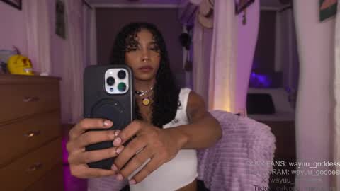 Snapshot of wayuu_goddess chatting on May 2026 08:38:01 PM Wayuu Goddess 3 online show from May 2026 08:38:01 PM