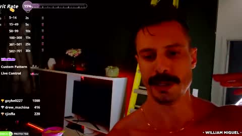 William Miguel online show from July 2026 04:19:01 AM