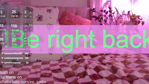 Xo Sadie online show from December 2024 07:26:02 AM