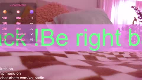 Snapshot of xo_sadie chatting on June 2026 06:49:01 AM Xo Sadie online show from June 2026 06:49:01 AM
